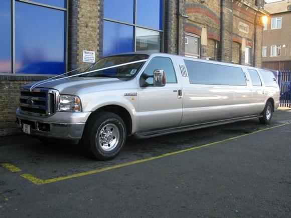 Limo hire Surrey. Ford Excursion 140